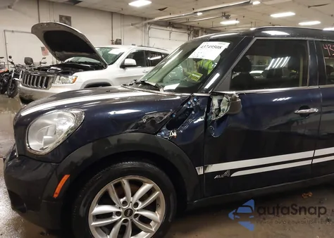 2013 Mini Countryman Cooper S из США, поврежденный, VIN WMWZC5C57DWP34377